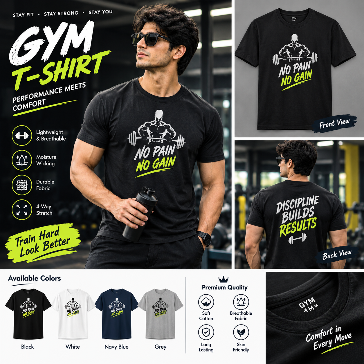 gym t shirt